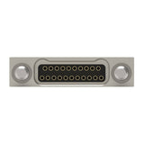NanoD Wired Dual Row Single Ended Metal Shell Female, 21 Contacts - Part# 833431622&emsp;NML21-2S02-30F6-18.0-S01